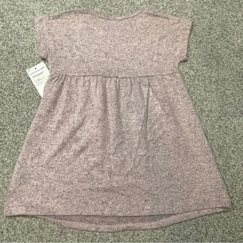 Harper Canyon Super soft Pink English Heather Knit Pocket Dress - Picture 2 of 6